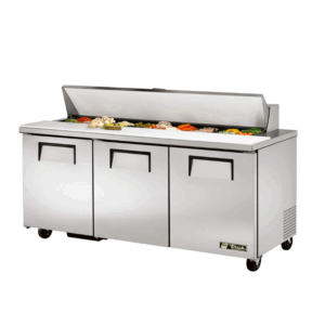 Sandwich/Salad Prep Tables.